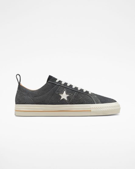 Zapatillas Skate Converse One Star Pro Vintage Suede Mujer Gris Marrones | PE 072W4L